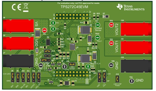 Texas Instruments TPS272C45EVM评估模块